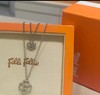 Folli Follie · 太阳光芒双链条项链、镂空四叶草项链 商品缩略图0