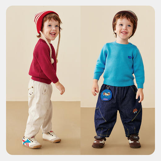 迷你巴拉女童宝宝半高领软毛衣打底衫亲肤温暖甜美2025冬新款 商品图2