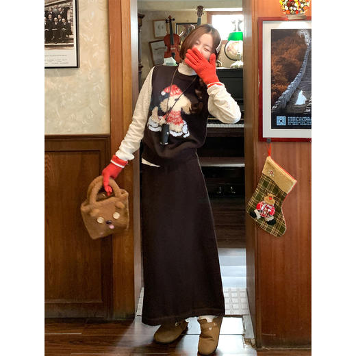 <曾小咸推荐>2.28现货秒杀！微信超特价！韩系针织马甲 日常159.99 立减80 秒杀79.99！半裙 日常169.99 立减80 秒杀89.99！ 商品图2