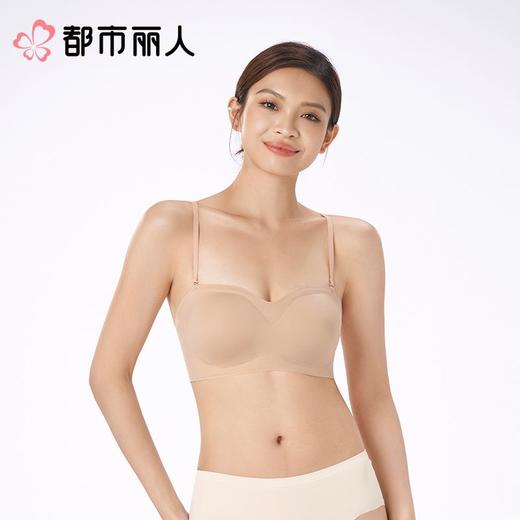 都市丽人女士内衣泳布VBRA文胸无钢圈三排四扣LBC5N2 商品图1