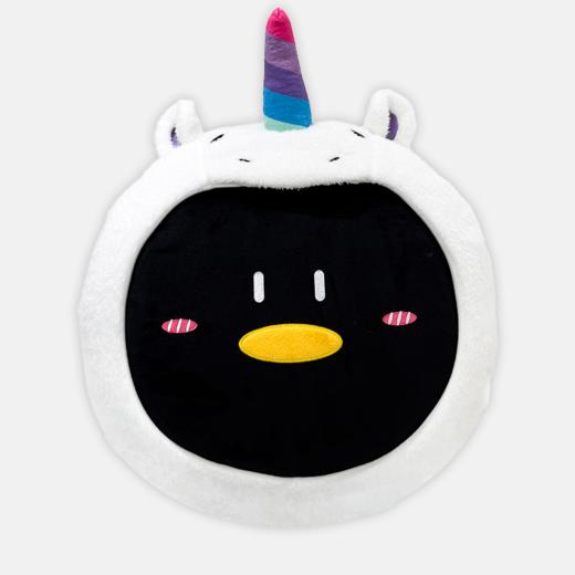 怪奇鹅彩虹马抱枕 商品图0