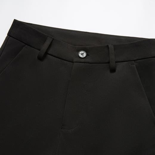 罗蒙女士微喇裤休闲百搭弹力九分裤直通喇叭裤显瘦九分裤子 商品图6