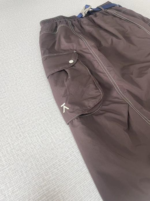 D122412秋冬防泼水明线夹棉长裙保暖厚款宽松半身裙 商品图8