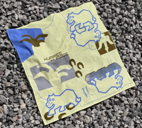 锦江丨插画设计感头巾