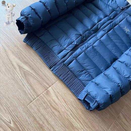 D122408一件过冬。简约设计下摆收口防风保暖抽绳羽绒棉服 商品图14