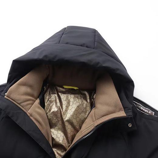 D122451中长款限定羽绒棉服外套男女同款 商品图4