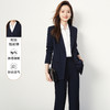 【上衣+裤子】罗蒙女士西服套装时尚创驳领职业装通勤舒适干练两件套女 商品缩略图3
