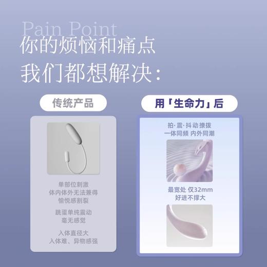 Taof 她的生命力·雪涵入体震动棒 商品图3