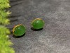 【御珠宫坊】金镶碧玉耳钉 商品缩略图1