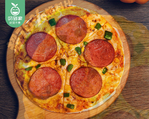 舌尖百味8寸图林根香肠味薄脆披萨/1包（280g）生产日期：25年11月 商品图1