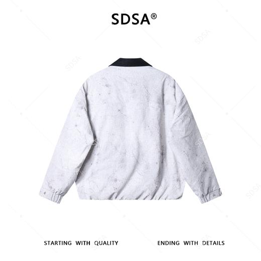 9128SDSA男士秋冬新款痞帅男装极简风拼接翻领羽绒服夹克外套百搭时尚 商品图5