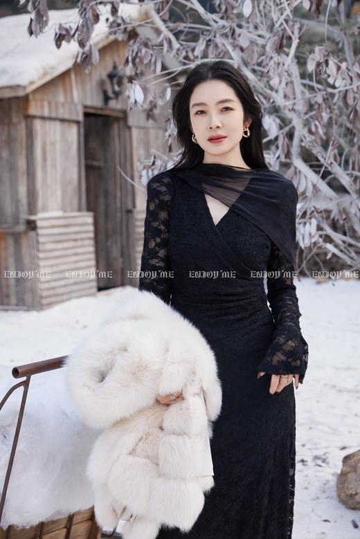 【门店同款】ENJOY冬季“暖冬软糖”精致蕾丝连衣裙 168148375 商品图4