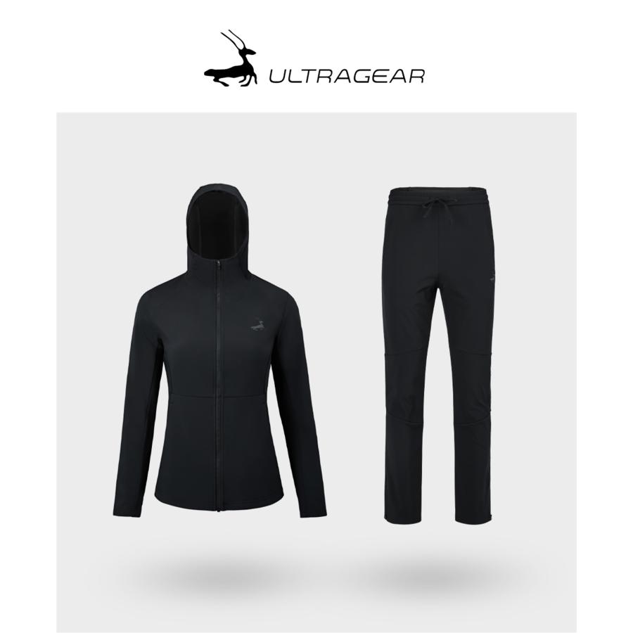 优极UG 薄绒软壳跑步套装