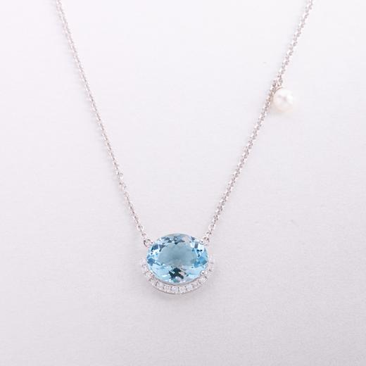 【喜悦】海蓝宝项链   CB12303085 商品图0