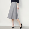 罗蒙气质百搭半身裙舒适微弹商务简约大方优雅中长款半截裙 商品缩略图4