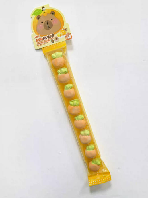 众星夹心棉花糖香橙味60g 商品图0