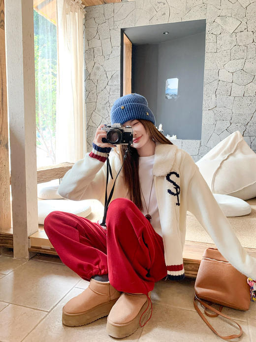 <曾小咸推荐>现货秒杀 ！微信超特价！韩系翻领拉链毛衣外套 日常259.99 立减140 秒杀119.99！！ 商品图13