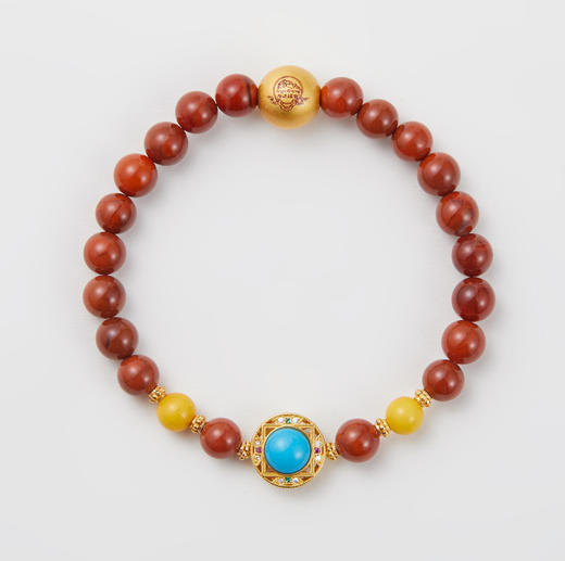 南红多彩手串A款 商品图0