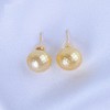 【金色年华】刻面金珠耳钉2-ZZ2409069 商品缩略图0