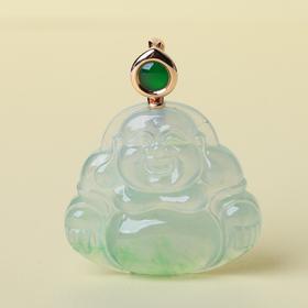 【大肚能容】飘绿佛公坠1-GZ12407028