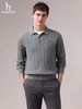 D122455秋冬新款男士纯色针织衫休闲上衣 商品缩略图12