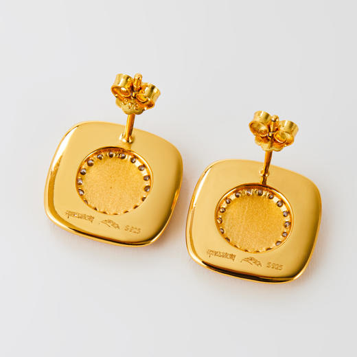 种子字贝母耳钉 商品图1