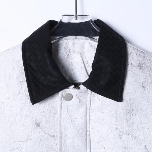 9128SDSA男士秋冬新款痞帅男装极简风拼接翻领羽绒服夹克外套百搭时尚 商品图2