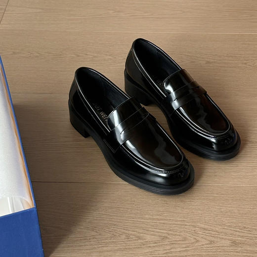 原厂原单SW经典英伦风真皮乐福鞋12.23 商品图0