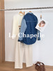 专柜实拍【撞色衬衫】拉夏贝尔/La Chapelle单宁回潮~复古牛仔衬衫长袖设计感宽松衬衣外套 商品缩略图1