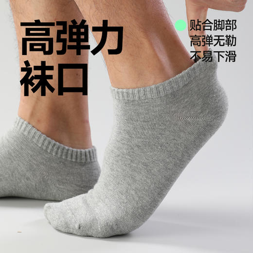 【小杨臻选】7A抗菌棉袜 7双/盒 正宗新疆长绒棉 商品图2