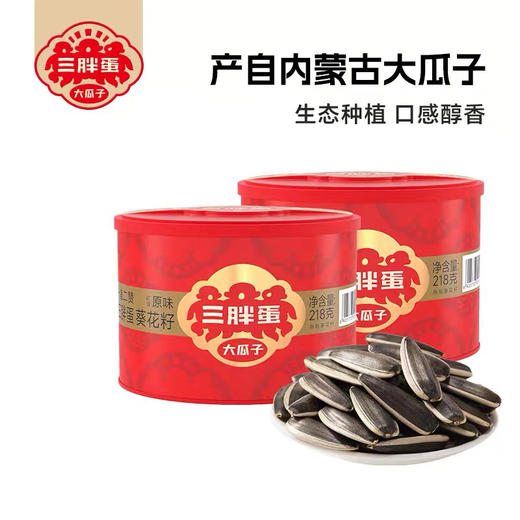 三胖蛋经典大瓜子218g 商品图0