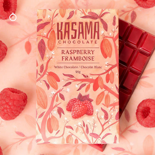 企鹅市集|加拿大KASAMA 黑巧奶巧増味巧克力55g 精品巧克力排块 多口味可选 商品图2