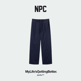 NPC潮牌90%白鸭绒三防直筒抽绳羽绒裤男舒适NP5ATR14户外休闲