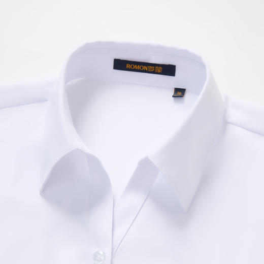【含桑蚕丝莫代尔】罗蒙女士长袖衬衫舒适透气职业通勤气质轻盈舒适衬衣女 商品图10