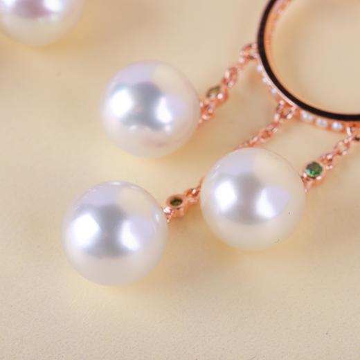 【玲珑星月】一耳三钳珍珠耳坠ZZ12504005 商品图3