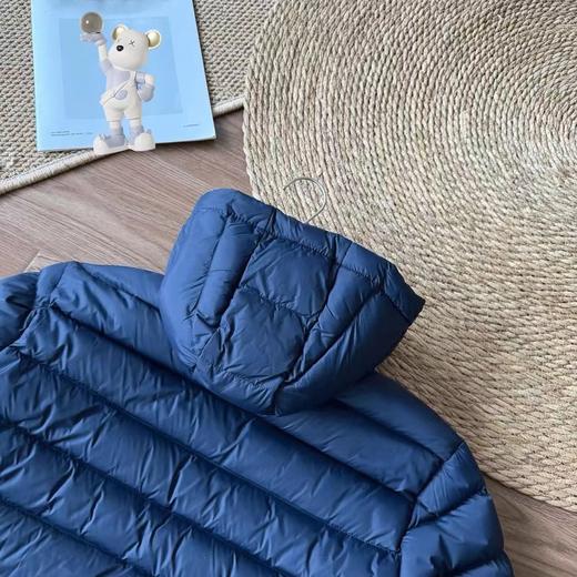D122408一件过冬。简约设计下摆收口防风保暖抽绳羽绒棉服 商品图11