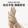 冬季手套女加绒加厚鹿皮绒保暖手套男触屏手套户外防风骑行手套女 商品缩略图1