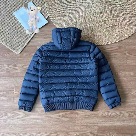 D122408一件过冬。简约设计下摆收口防风保暖抽绳羽绒棉服 商品图8