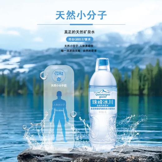 珠穆朗玛峰珠峰冰川天然低氘自涌矿泉水 1L*8 整箱 商品图1