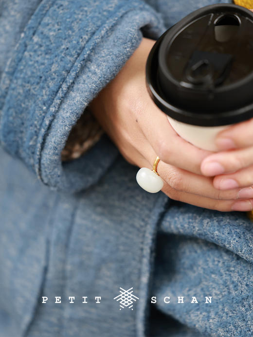 PETIT SCHAN小闪 CLO#1008 Be up to the task 拿得起 羊毛棉手工蓝染外套 商品图4