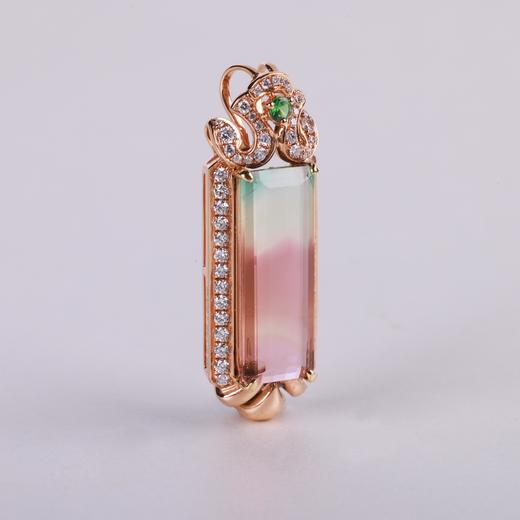 【轻红】西瓜碧玺坠-CB12103051 商品图9