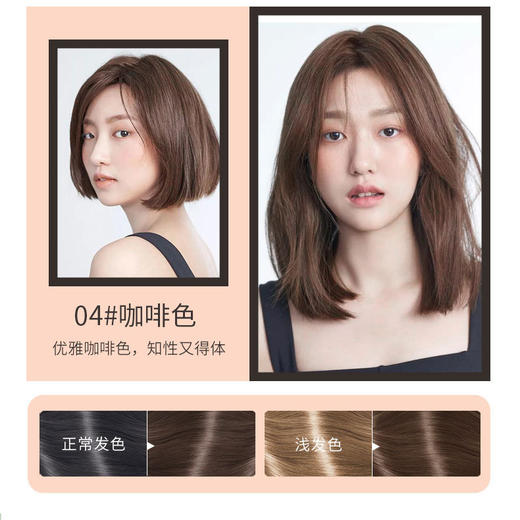 【植萃染发！染护同步】彩运来袋装染发膏 植物不伤发盖白发 不沾头皮免漂家用染发剂 商品图7