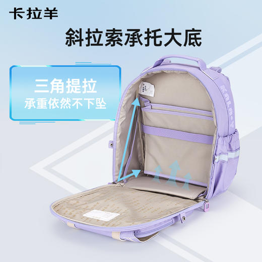 【云朵书包ProMax】卡拉羊18/20L小学生1-6年级ProMax8维减负云朵书包传奇 CX2263+CX2793 商品图9