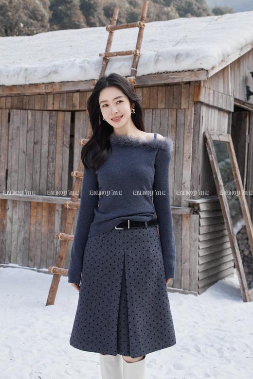 【门店同款】ENJOY冬季“相聚时刻”氛围感针织上衣 168794174 商品图9