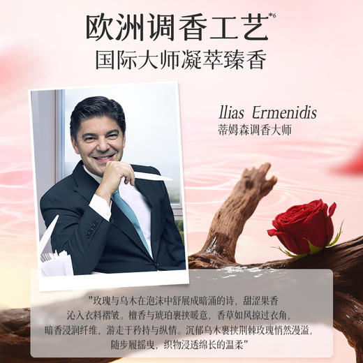 蒂姆森乌木玫瑰香氛洗衣液！持久留香除菌除螨 （蒂姆森是阿道夫集团的子品牌） 商品图1