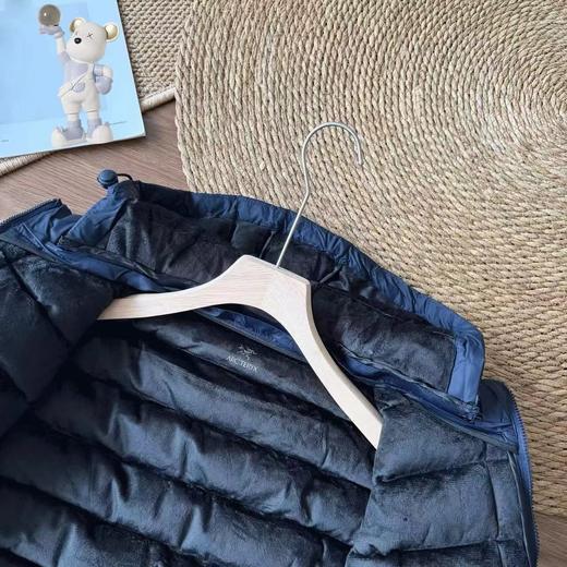 D122408一件过冬。简约设计下摆收口防风保暖抽绳羽绒棉服 商品图10