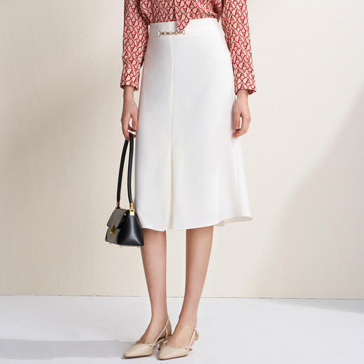 EITIE爱特爱优雅通勤精致高腰包臀鱼尾裙摆设计2026春季新款半身裙A2606103 商品图2