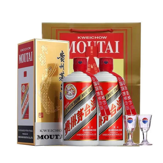 53度新飞天茅台500ml×2（2023年份老酒） 双瓶装 商品图5