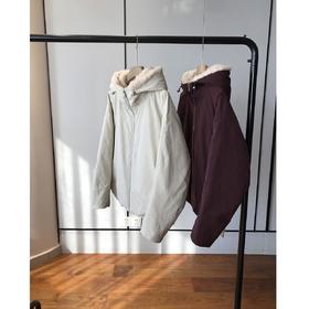 【很有时尚格调！一定要收它】2025羊毛连帽90白鸭绒保暖羽绒服冬款！