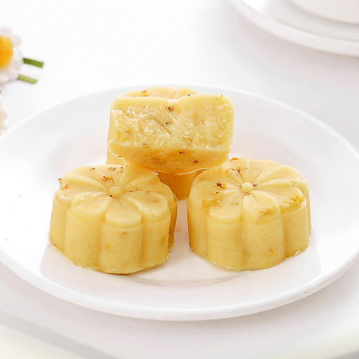 【河北帮扶】雅觅丨桂花飘香绿豆糕 180g（30g*6枚） 商品图2